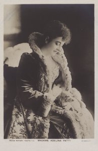 Adelina Patti, italiensk sopran koloratur af English Photographer
