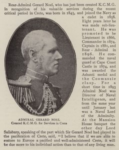 Admiral Gerard Noel af English Photographer