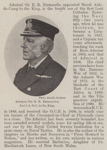 Admiral Sir E R Fremantle, Naval ADC til kongen af English Photographer