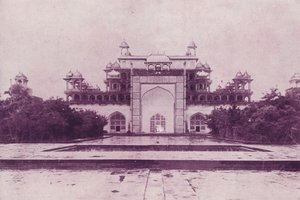 Akbars grav, Agra af English Photographer