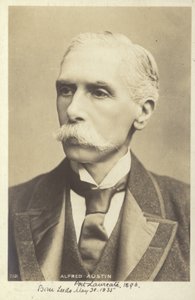Alfred Austin (1835-1913), engelsk digter af English Photographer