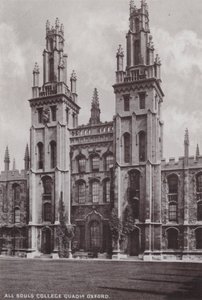 All Souls College Quadrangle Oxford af English Photographer
