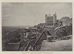Antananarivo, Madagaskars hovedstad, fra sydvest af English Photographer