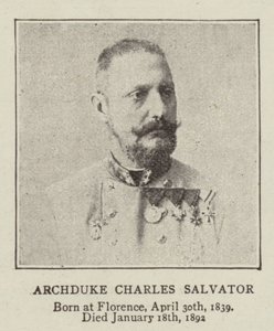 Ærkehertug Charles Salvator af English Photographer