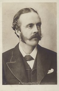Arthur Balfour af English Photographer