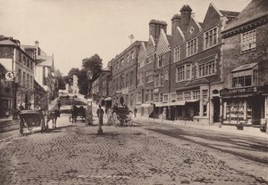 Arundel: High Street (s/h foto) af English Photographer