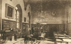 Balliol College Library, Oxford af English Photographer