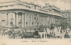 Bank of England, London af English Photographer