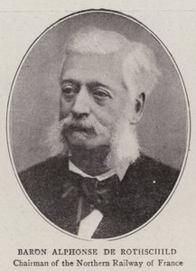 Baron Alphonse de Rothschild af English Photographer