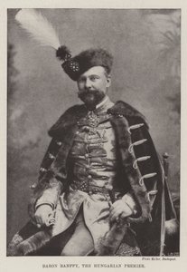 Baron Banffy, den ungarske premierminister af English Photographer