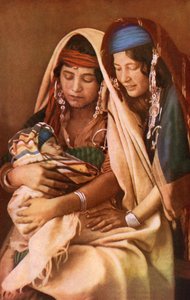 Beduin kvinder (farvefoto) af English Photographer