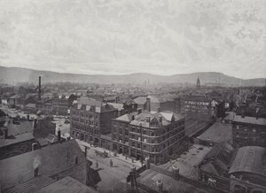 Belfast, panoramaudsigt af English Photographer