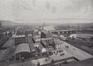 Belfast, panoramaudsigt af English Photographer