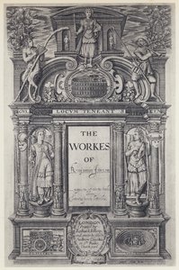 Ben Jonson, The Workers, Worked, WITH Stansby 1616 (s/h-foto) af English Photographer