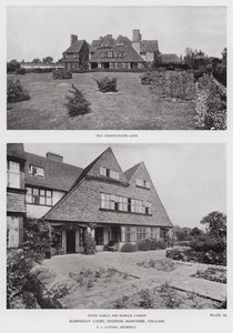 Berrydown Court, Overton, Hampshire, England (s/h-billede) af English Photographer