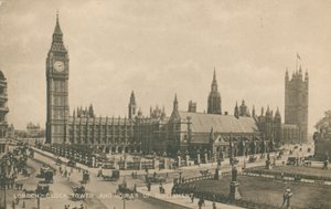 Big Ben, Houses of Parliament af English Photographer