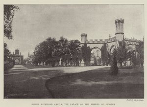 Bishop Auckland Castle, Palace of the Bishops of Durham af English Photographer