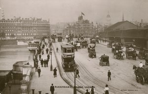 Blackfriars Bridge, London af English Photographer