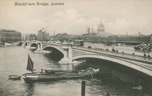 Blackfriars Bridge, London af English Photographer