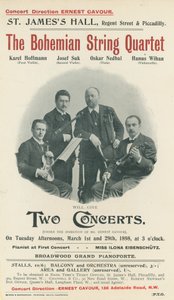 Bohemian String Quartet af English Photographer