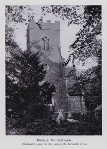 Boulge Churchyard (s/h foto) af English Photographer