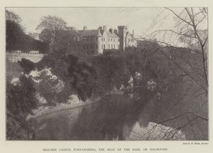 Brechin Castle, Forfarshire, sæde for jarlen af Dalhousie af English Photographer