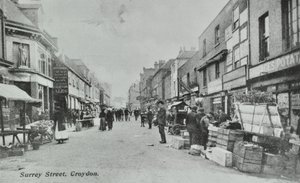 Britannia, Surrey Street, Croydon: gademarked, 1890 af English Photographer