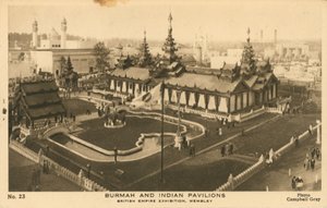 British Empire Exhibition, Wembley, Middlesex af English Photographer