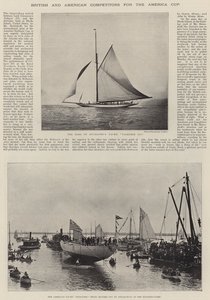 Britiske og amerikanske konkurrenter til America Cup