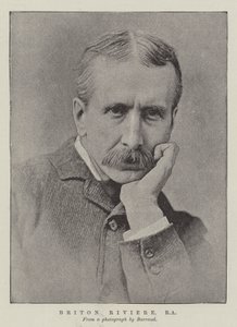 Briten Riviere, RA af English Photographer
