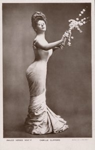Camille Clifford, den originale Gibson Girl (s/h foto) af English Photographer