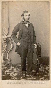 Kaptajn Sir Leopold McClintock af English Photographer