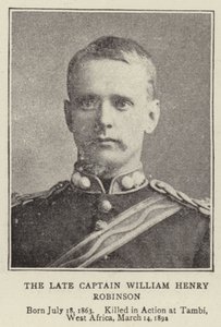 Kaptajn William Henry Robinson af English Photographer