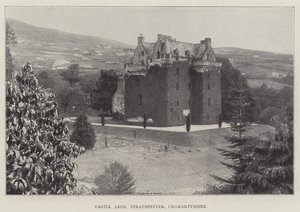 Castle Leod, Strathpeffer, Cromartyshire af English Photographer