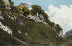 Castleton, Peveril Castle af English Photographer
