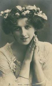 Berømtheder på scenen: Miss Mabel Hirst, ca. 1903-08 af English Photographer
