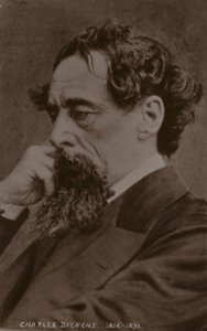 Charles Dickens (1812-1870), engelsk forfatter af English Photographer