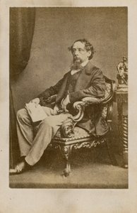 Charles dickens af English Photographer