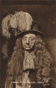 Charles II, Westminster Abbey, London (s/h-foto) af English Photographer