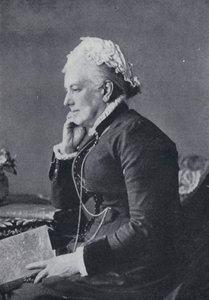 Charlotte Mary Yonge (s/h foto) af English Photographer