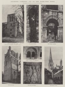 Chichester Cathedral og dets nye nordvestlige tårn