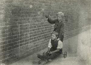 Børnefattigdom, London af English Photographer