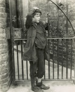 Børnefattigdom, London af English Photographer