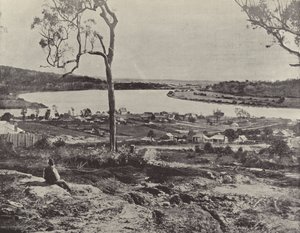 Clarence River ved Maclean af English Photographer