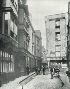 Cloth Fair, a Quaint Bit of Old London (s/h foto) af English Photographer