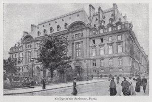 College of the Sorbonne, Paris (s/h foto) af English Photographer