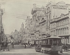 Collins Street, Melbourne af English Photographer