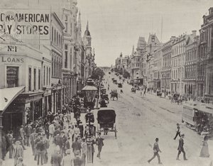 Collins Street, Melbourne af English Photographer