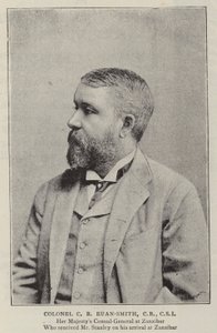 Oberst C B Euan-Smith, CB, CSI af English Photographer