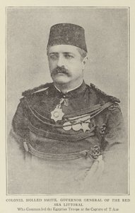 Oberst Holled Smith, generalguvernør for Rødehavets Littoral af English Photographer